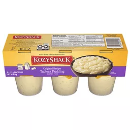 Kozy Shack Simply Well Rice Pudding, 4 x 113g snack cups 