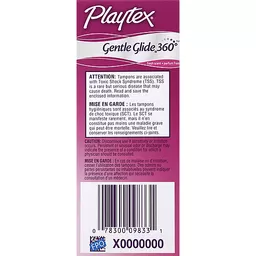 Playtex® Simply Gentle Glide™ Tampons, Super Absorbency – Playtex US