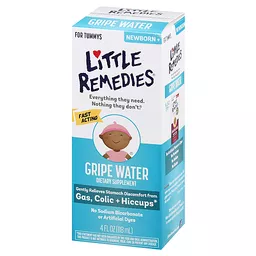 Little Remedies Gripe Water, Colic & Gas Relief, Safe for Newborns, 4 fl oz  