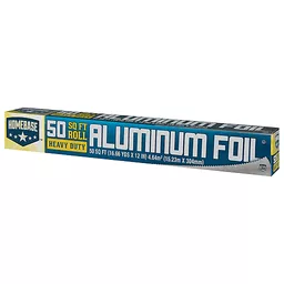 Home Base 50 Square Foot Heavy Duty Aluminum Foil, Bags & Wraps