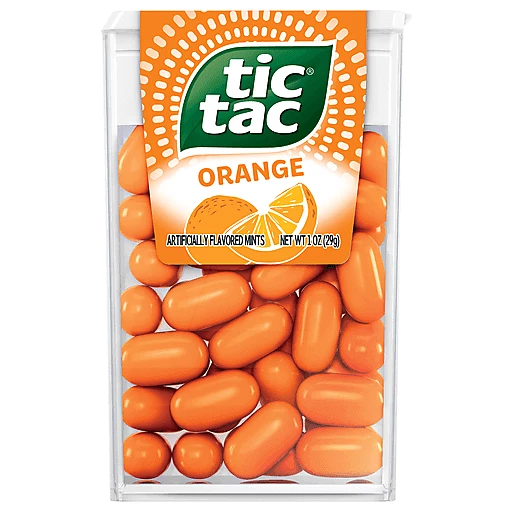 Tic Tac MInts, Orange - 1 oz