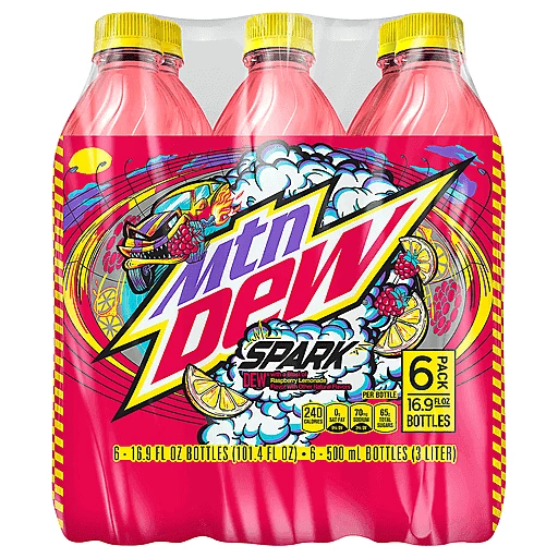 MTN Dew Soft Drink, 710mL Bottles, 6 Pack, 6x710mL 