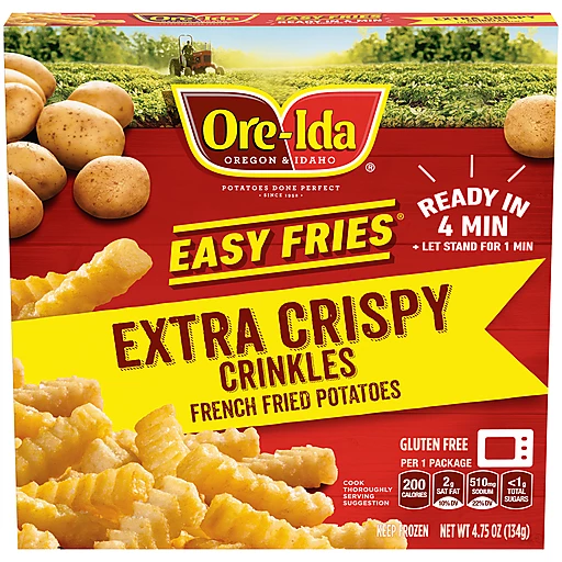 Super Crispy Crinkle Cut Fries - Grown In Idaho