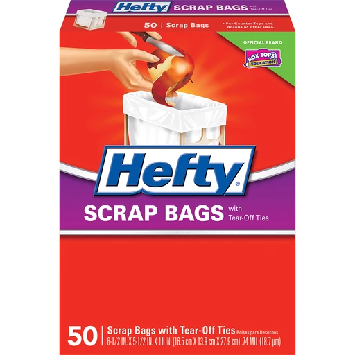 Hefty Bags went from 90 to 80 last month and the price is the same