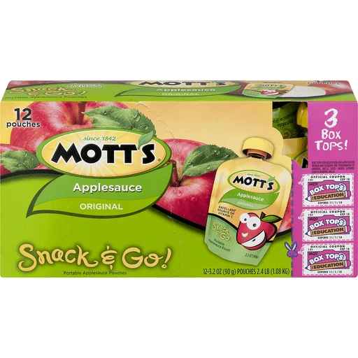 Mott's Sliced Red Apples, 2 oz, 6 count
