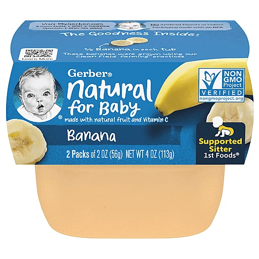Bananas Stage 2 Jarred Baby Food