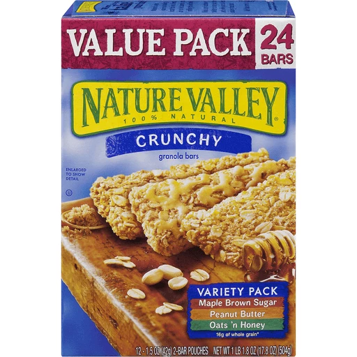 Nature Valley Crunchy Granola Bars, Variety Pack