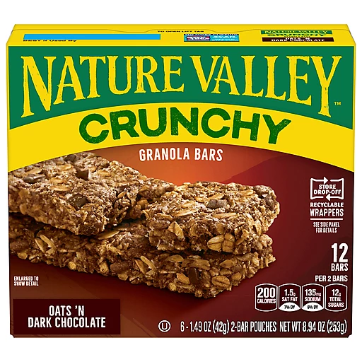 Nature Valley™ Crunchy Oats 'N Honey Granola Bar, 1.49 oz - Pay Less Super  Markets