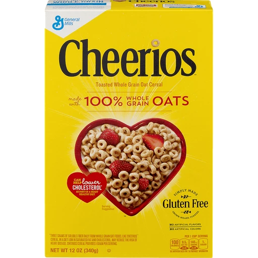 Cheerios Oat Cereal, Large Size 12 oz | Cereal | Market Basket