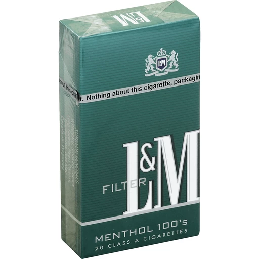 L & M Cigarettes, Menthol, Filter, 100's, Cigarettes