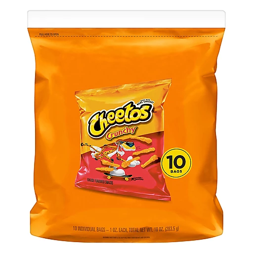 Cheetos Crunchy Cheese Flavored Snacks 1 Oz, Snacks, Chips & Dips