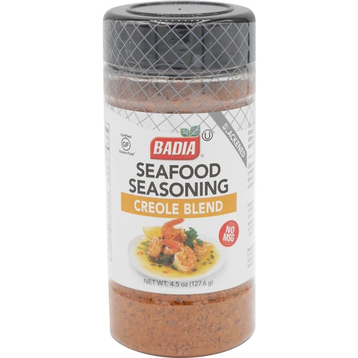 Seafood Seasoning Creole Blend (Blackened) - 4.5 oz - Badia Spices