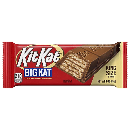 Kit Kat Big Kat, King Size - 2 bars, 3 oz