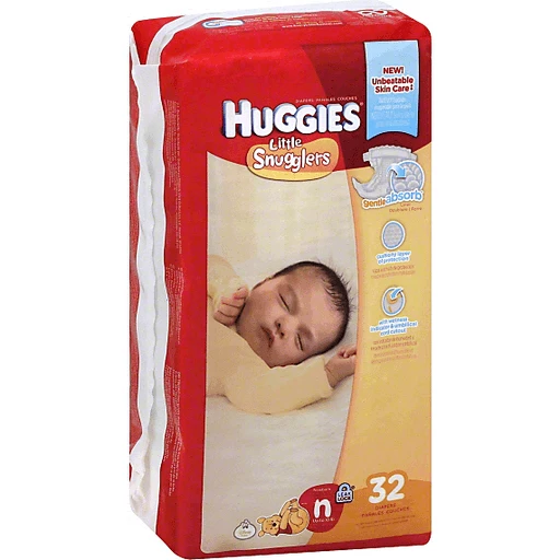 HUGGIES Pull-Ups - Little Snugglers Diapers Newborn