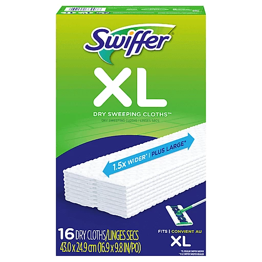 Swiffer Dry Sweeping Cloths, XL 16 Ea, Cleaning Tools & Sponges