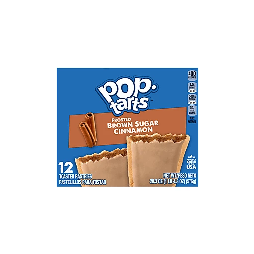  Pop-Tarts Toaster Pastries, Breakfast Foods, Kids Snacks,  Frosted Grape, 13.5oz Box (8 Pop-Tarts)
