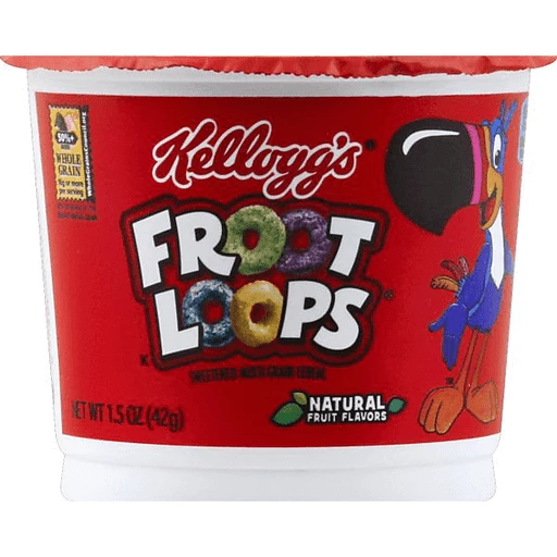 cereal kelloggs froot loops 25 g