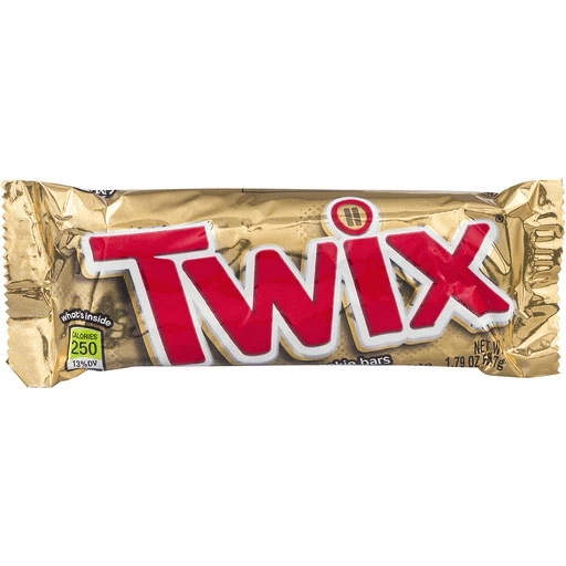 Twix Full Size Caramel Chocolate Cookie Candy Bar, 1.79 oz - Kroger