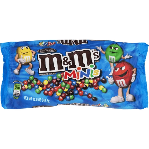 m&m's Milk Chocolate Candies - Pack of 12