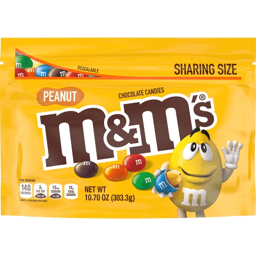 Save on M&M's Chocolate Candies Peanut Red White & Blue Mix