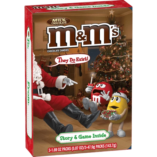 MY M&M'S Party Size Christmas Milk Chocolate Candy