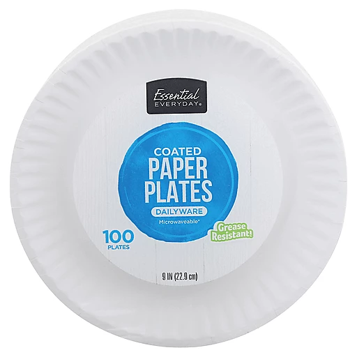 Sunset Heavy Duty Coated 9 Paper Plates - 420 Count