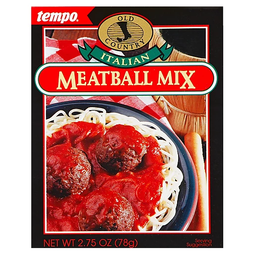 Tempo Meatball Mix 2.75 Oz, Gravy