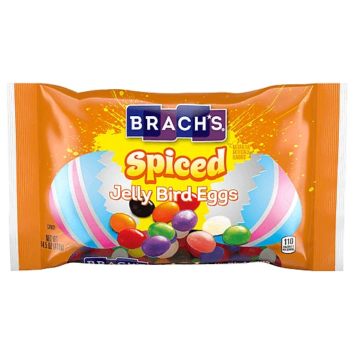 Brach's Jelly Bird Eggs, Spiced 14.5 oz, Jelly Beans & Fruity Candy