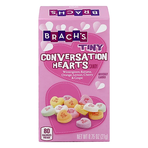 Brach's Tiny Conversation Hearts Candy - 0.75oz Boxes - Pack of 5