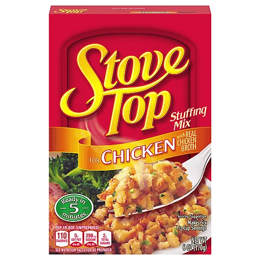 Pick 2 Kraft Stove Top Stuffing Mix 6 oz Boxes Ready in 5 Minutes