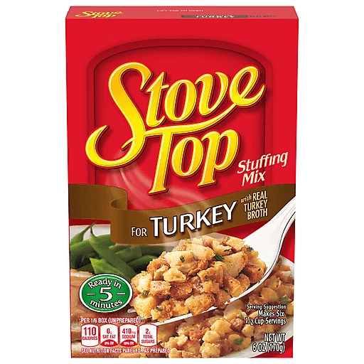 Stove Top Turkey Stuffing Mix (6 oz Box)