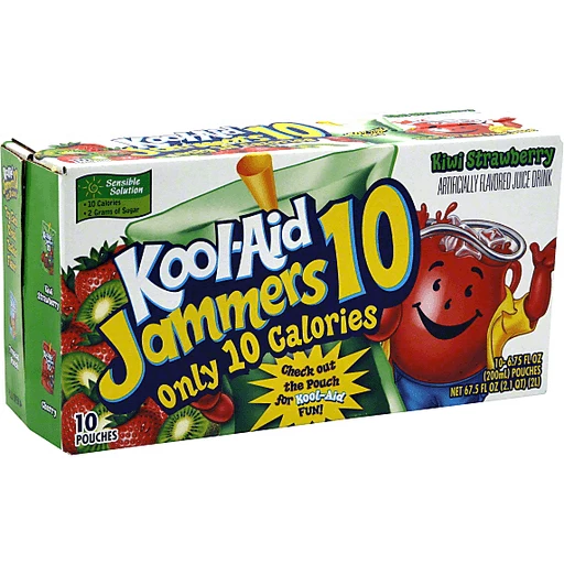 Save on Kool-Aid Jammers Juice Drink Pouches Blue Raspberry - 10