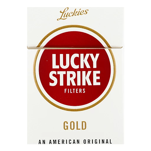 Lucky Strike Filters Gold Cigarettes 20 ea, Cigarettes