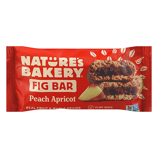 Nature's Bakery Whole Wheat Fig Bar Twin Pack, Peach Apricot