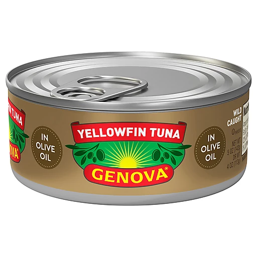 Genova Yellowfin Tuna in Olive Oil 5 Oz