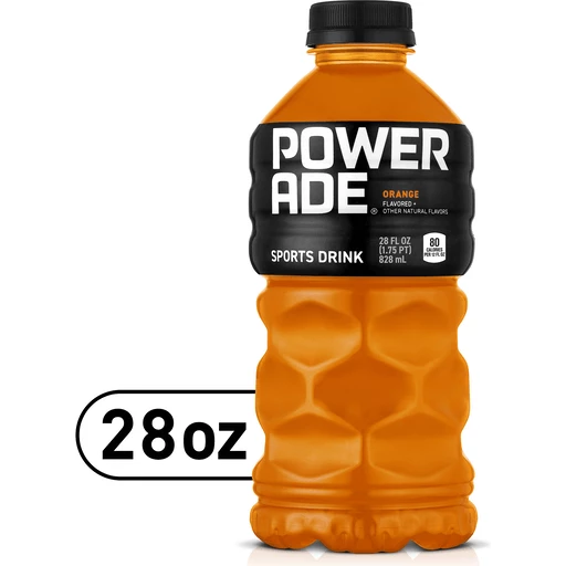 POWERADE Orange Bottle, 28 oz