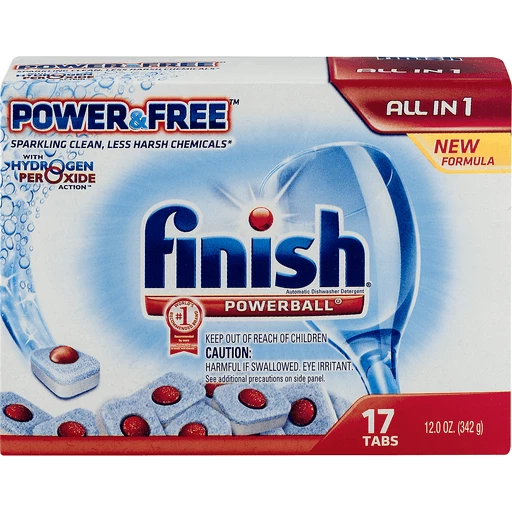  Finish Powerball Automatic Dishwasher Detergent, All