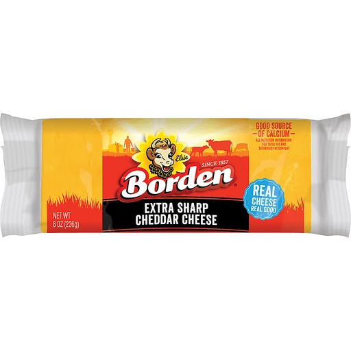 Borden Cheese 8 oz | Packaged | Market Basket