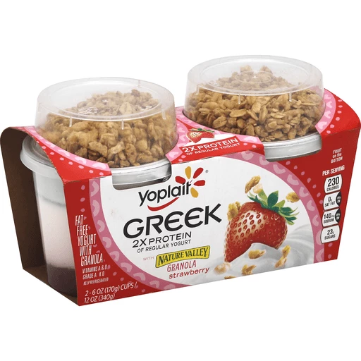 Yoplait Protein Strawberry Single Serve