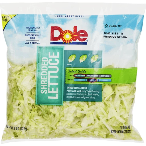 DOLE Salad Recipes - Cup Salads with Parmesan Straws