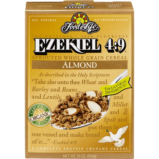 Ezekiel 4:9 Original Flake Cereal, Food For Life