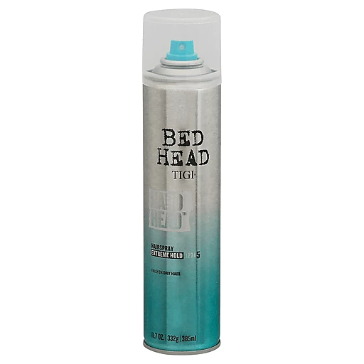 Tigi Bed Head Hard Head Extreme Hold Hair Spray Aerosol - 11.7oz