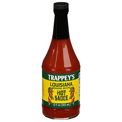 6 BOTTLES Trappeys Louisiana Original Recipe Hot Sauce 6 oz Pork BBQ Pepper  – JT Outfitters