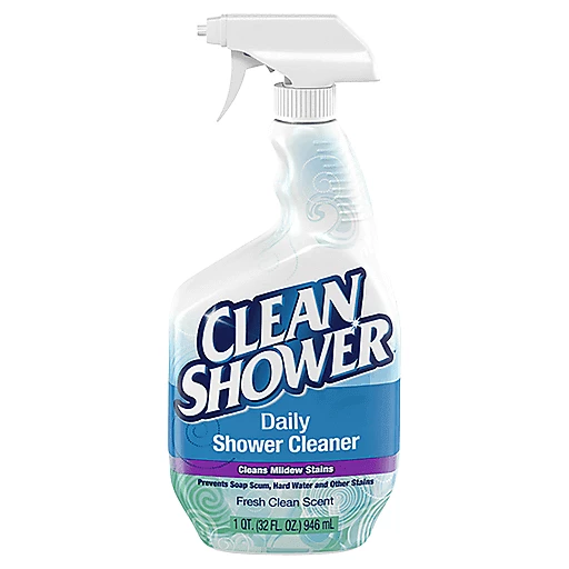 Clean Shower Shower Cleaner, Daily, Fresh Clean Scent 1 qt