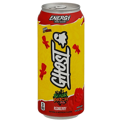 Ghost Energy Drink - Sour Patch Kids Redberry
