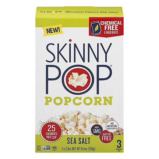 Order Popcorn Black Pepper Sea Salt Skinny Pop