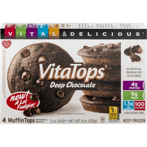 Deep Chocolate Muffin Tops, 8 oz at Whole Foods Market