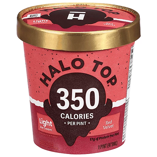 Halo Top Ice Cream, Red Velvet, Light 1 Pt | Ice Cream | Sendik's 