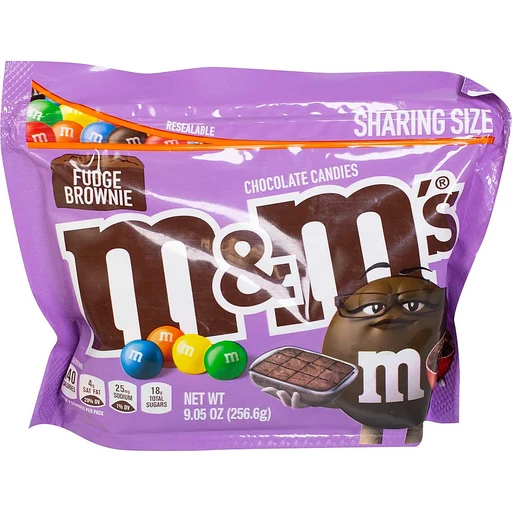 M&M Fudge Brownie, Packaged Candy