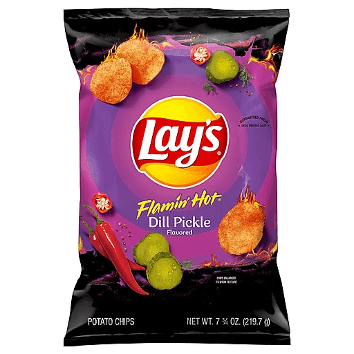 Lay's Potato Chips, Cheddar & Sour Cream, 7.75 oz Bag